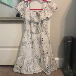 Off the shoulder club Monaco dress